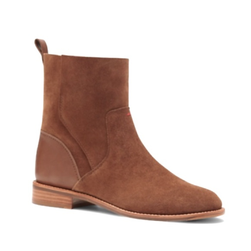 ED by Ellen DeGeneres Brown Zayden Suede Leather Boots W 8.5 US / 38.5 EU